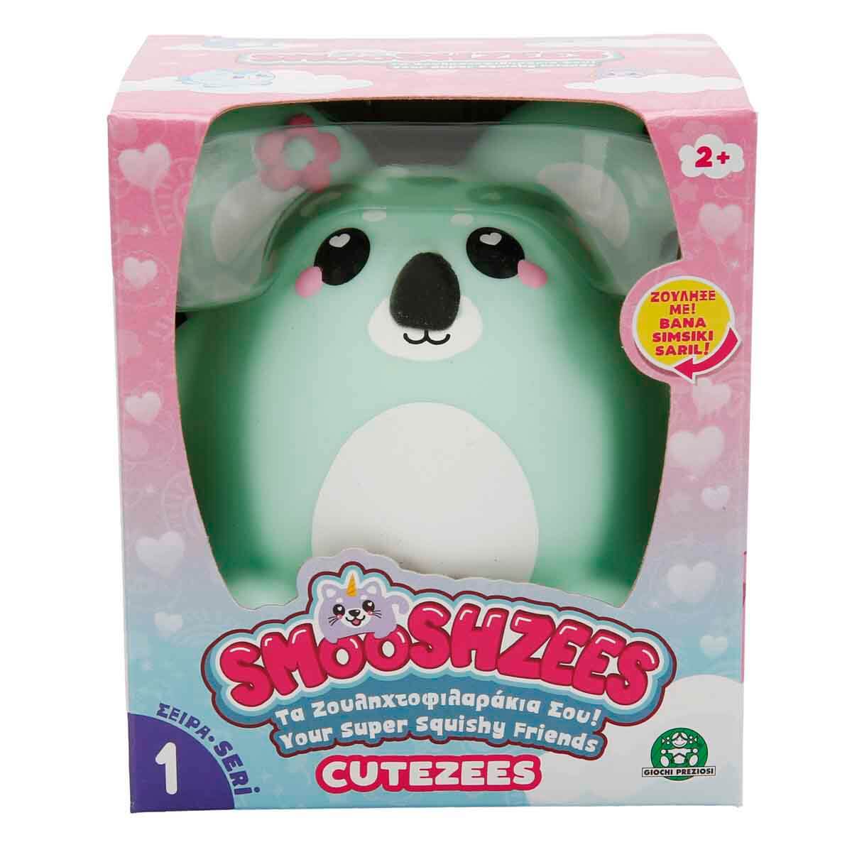 Smooshzees Mini Cutzees Squishy Figür S1 MH004001 - Yeşil Koala