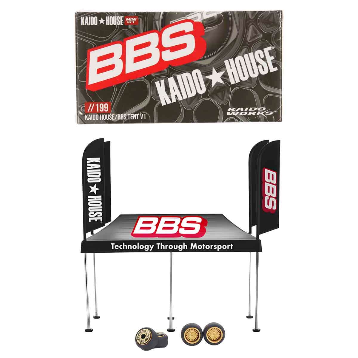 1:64 Mini Gt x Kaido House BBS Tent V1 Servis Çadırı Seti | Toyzz Shop
