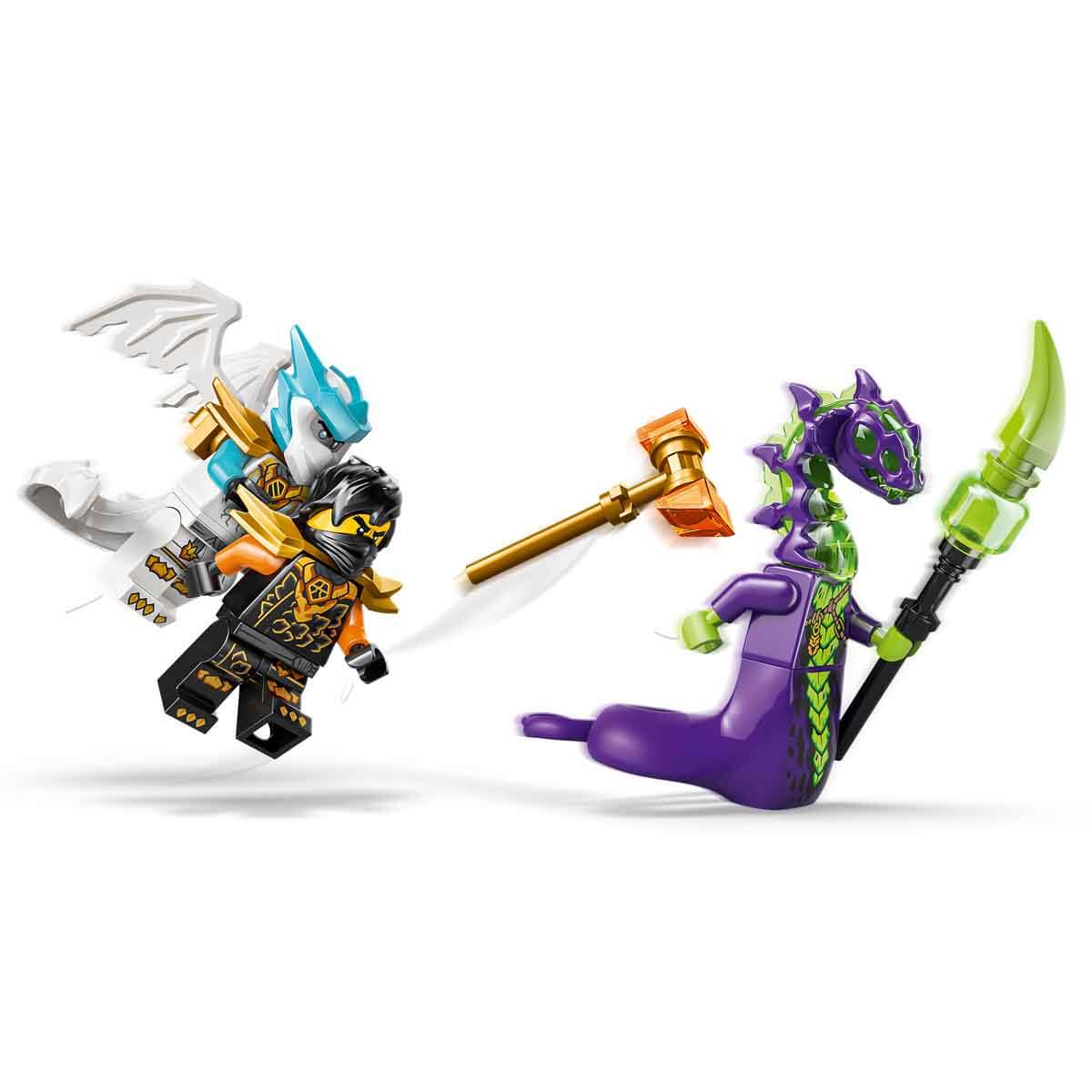 LEGO NINJAGO Cole'un Görev Robotu ve Ejderha Zane 71854 - 7 Yaş ve