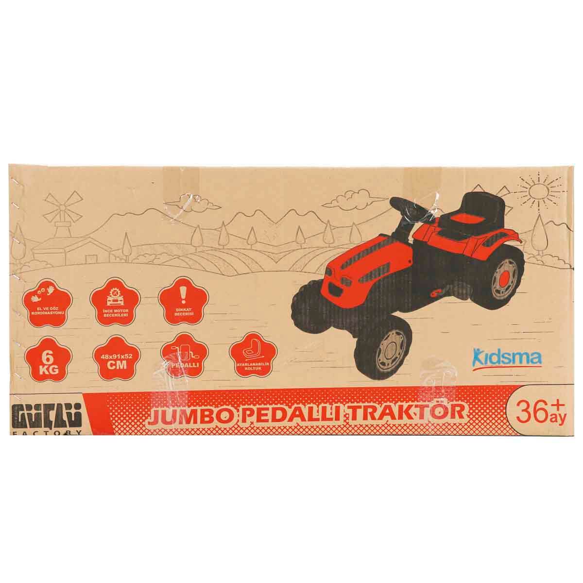 undefined - fc71a_Jumbo_Pedalli_Romorklu_Kirmizi_Traktor_.jpg