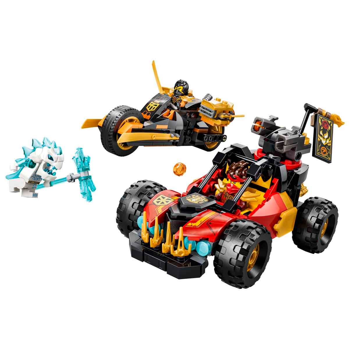 LEGO NINJAGO Kai ve Cole'un Birleşen Araçları 71864 - 7 Yaş ve