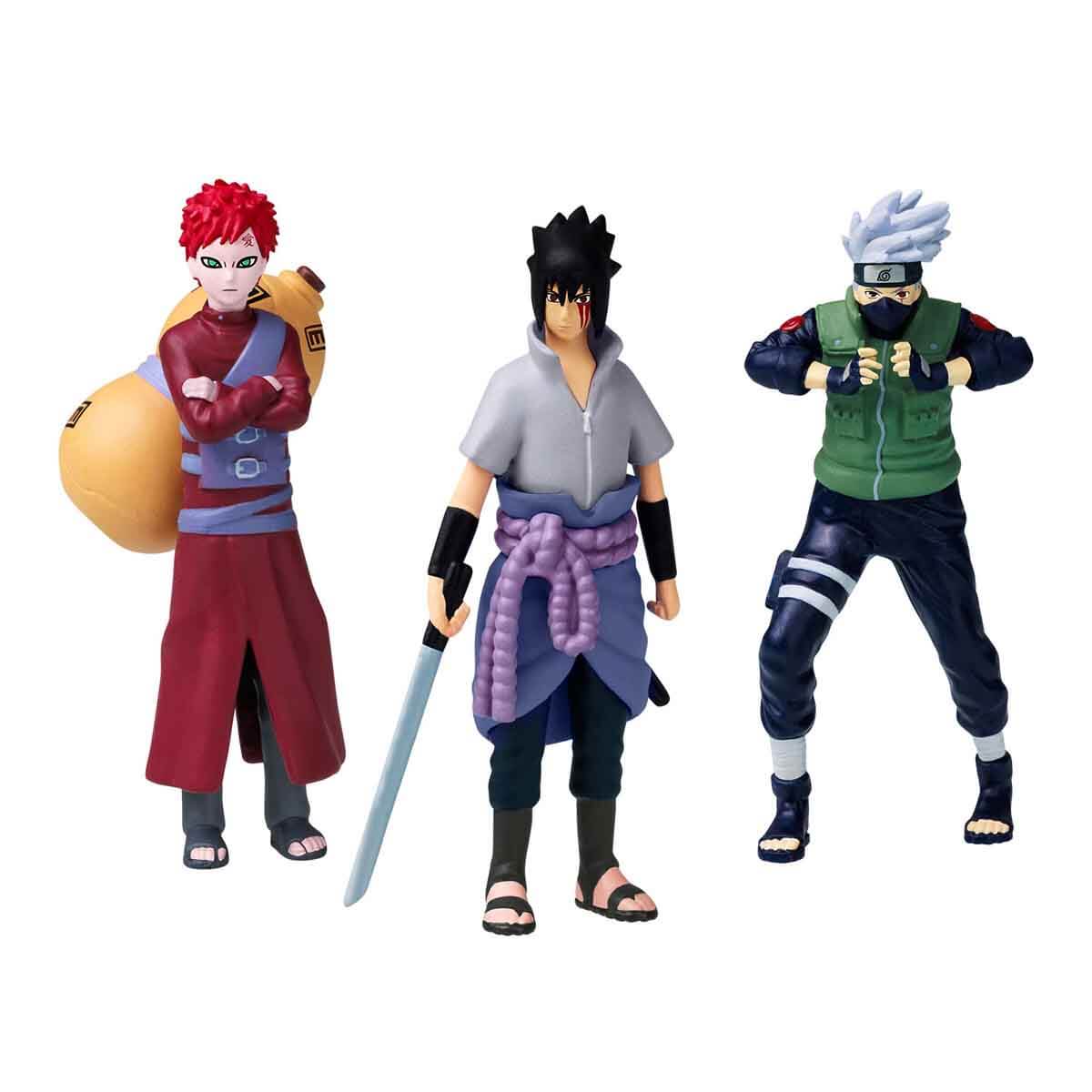 Naruto Shippuden 3'lü Figür Seti S1 - Mor Hırkalı Hinata'Lı Set