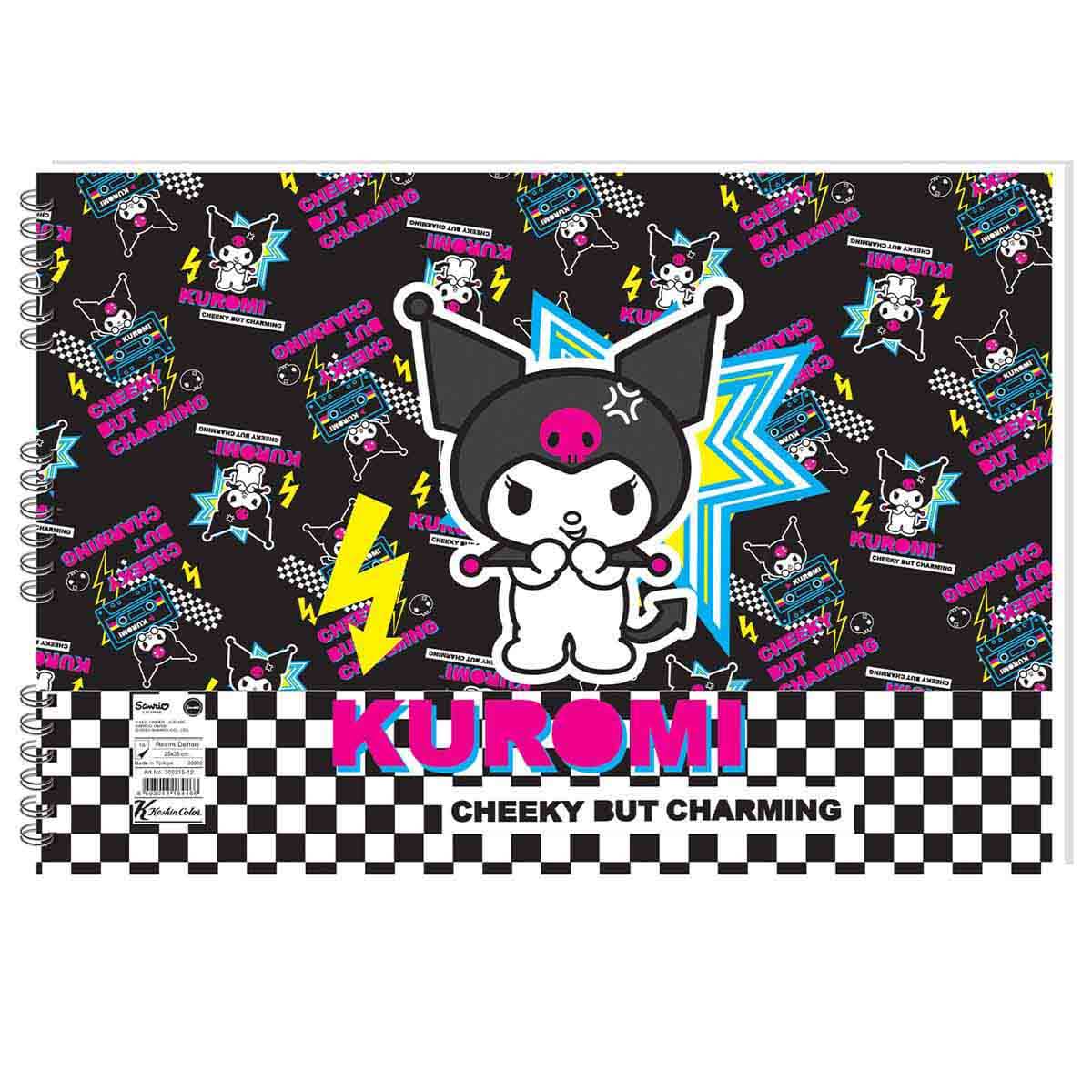 undefined - fddcf_Kuromi_Resim_Defteri_25_x_35_cm_15_Yaprak_.jpg