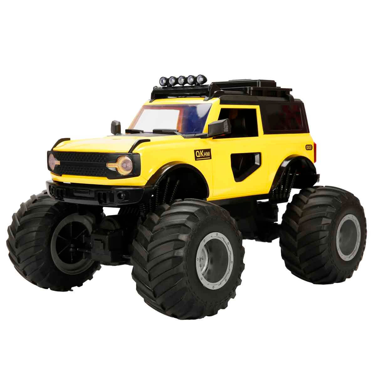 1:8 Sesli ve Işıklı Beast Big USB Şarjlı Uzaktan Kumandalı 4x4 Off