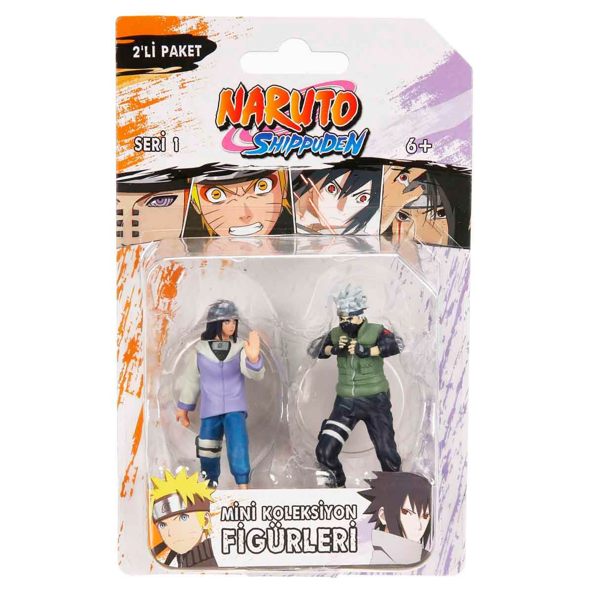 Naruto Shippuden 2'li Figür Seti - Uzun Turuncu Yelekli Naruto Ve