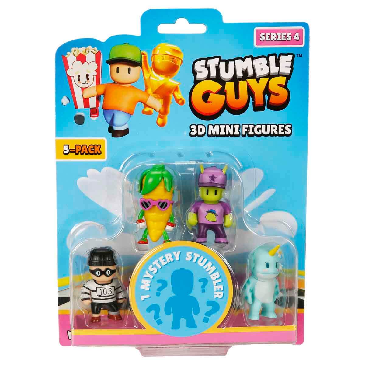 Stumble Guys 5'li Mini Figür Seti S4 TUY43000 - Maximus'Lu Set